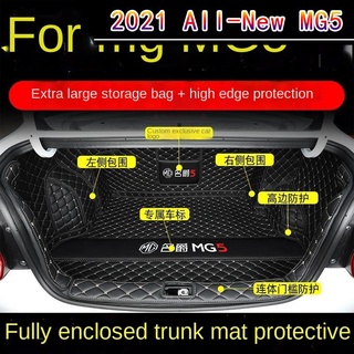 【MG5 2021】2021 ใหม่ MG 5 trunk pad ล้อมรอบด้วยเฉพาะ MG 5 tail box pad MG5 รถตกแต่งภายใน/