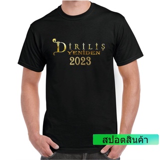 เสื้อยืดลําลอง คอกลม พิมพ์ลายกราฟฟิคสโลแกน ออกแบบใหม่ 2023