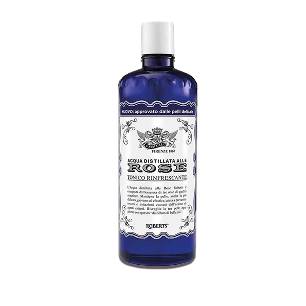 Acqua Alle Rose Tonico Rinfrescante 300ml โทนเนอร์น้ำกลั่น ที่ผสมน้ำมันกุหลาบ 3 ชนิด