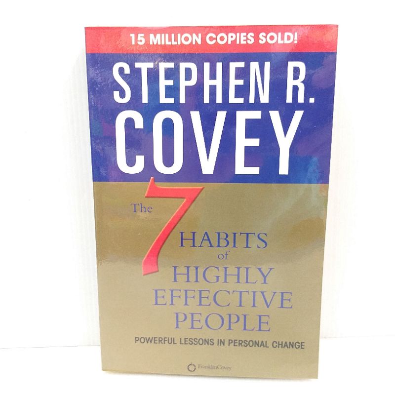 7 Habits of Highly Effective People By Stephen R.Covey หนังสือภาษาอังกฤษ มือสอง