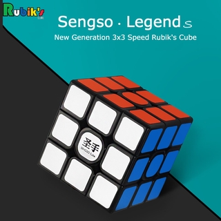 SENSO รูบิค Legend S 3x3 Black Rubik Cube Puzzle Game Rubiks Cube Match Level Rubix Cube