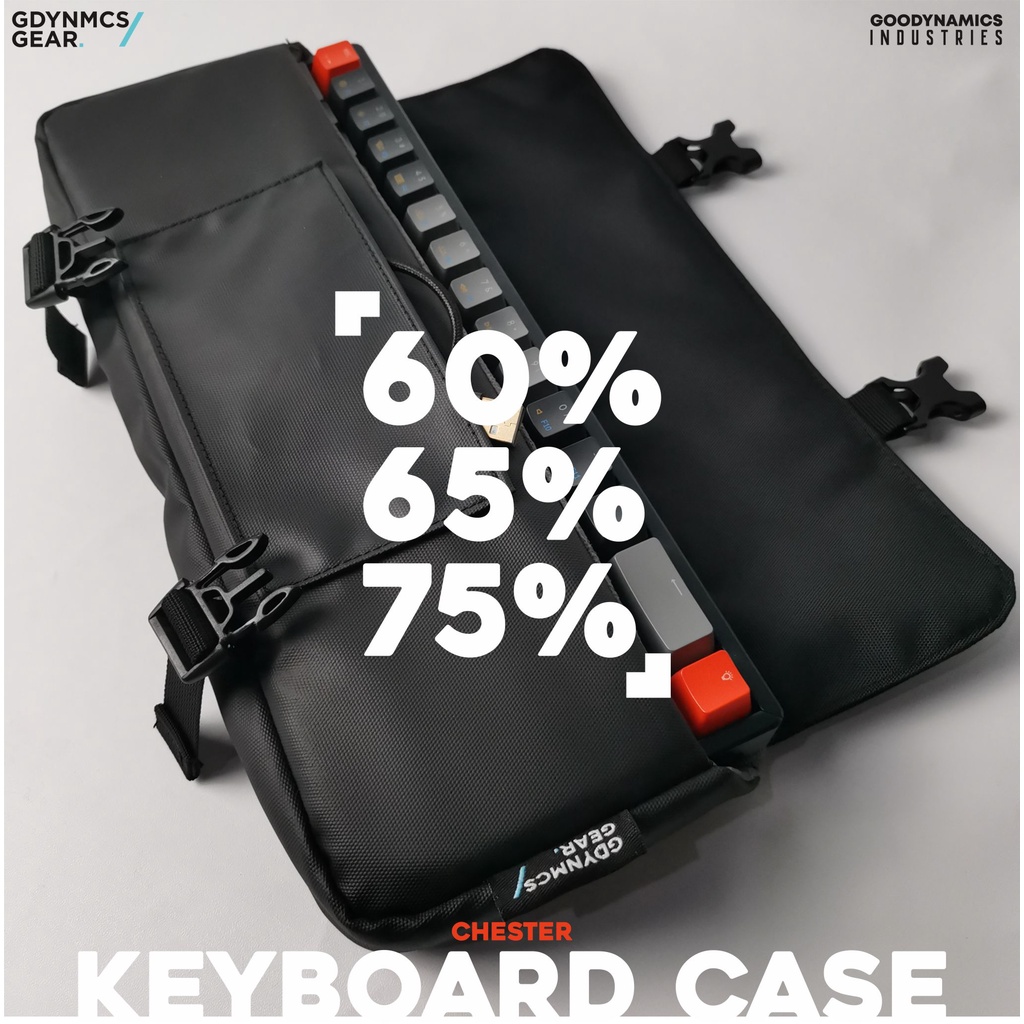 เคสคีย์บอร์ด CHESTER | กระเป๋าคีย์บอร์ด GDYNMCS GEAR 60% 65% 75% keychron K6 กระเป๋าเดินทาง