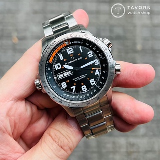 นาฬิกา Hamilton Khaki Aviation X-Wind Day Date Auto รุ่น H77755133