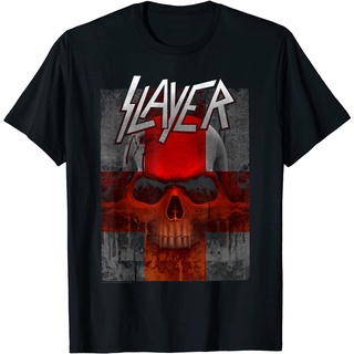 เสื้อยืด พิมพ์ลายธง Slayer - Bloody