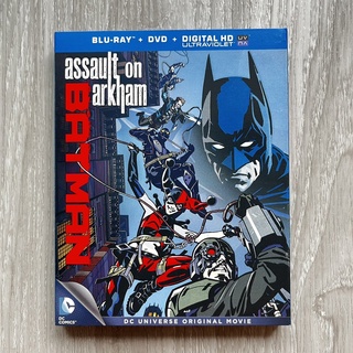 📀Blu-ray แผ่นบลูเรย์ การ์ตูน แบทแมน Batman: Assault On Arkham - DC Universe Movie ปกสวมแบบเก่า(แผ่นแท้ มือ 2 จาก US)🦇