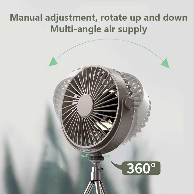 Rechargeable Mini Fan with Remote Control Wireless Portable Fan 360