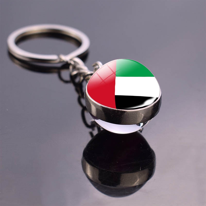 พวงกุญแจ จี้ธงชาติอาหรับ Algeria Yemen Tunisia Saudi เครื่องประดับ ราคา ถูกที่สุด ดีลบีเคเค แกลเลอรีภาพที่ 7