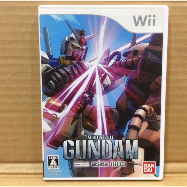 แผ นแท Wii Mobile Suit Gundam Ms Sensen 0079 Japan Rvl P R79j Shopee Thailand