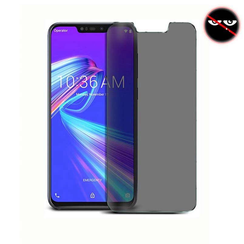 ฟิล์มป้องกันการแอบดูสําหรับ ASUS Zenfone Live ZB501KL Max Pro M2 ZB631KL ZB633KL โทรศัพท์ Screem ป้อ