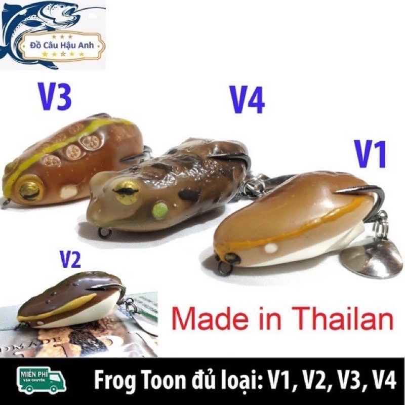 Frog Toon V1 V2 V3 V4 Thailand Inflatable Lure - เฉพาะใน super sensitive Lure ตกปลาสําหรับ can cau 2