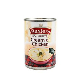 Baxters Cream of Chicken Soup 400g  แบ็กซ์เตอร์ซุปครีมไก่ 400 กรัม