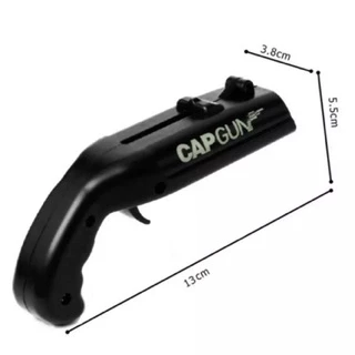 ที่เปิดขวดทรงปืน CAP GUN ยิงฝาได้ไกล 5 เมตร ใช้ได้กับขวดฝาจีบทั่วไป น้ำอัดลม เบียร์ โซดา