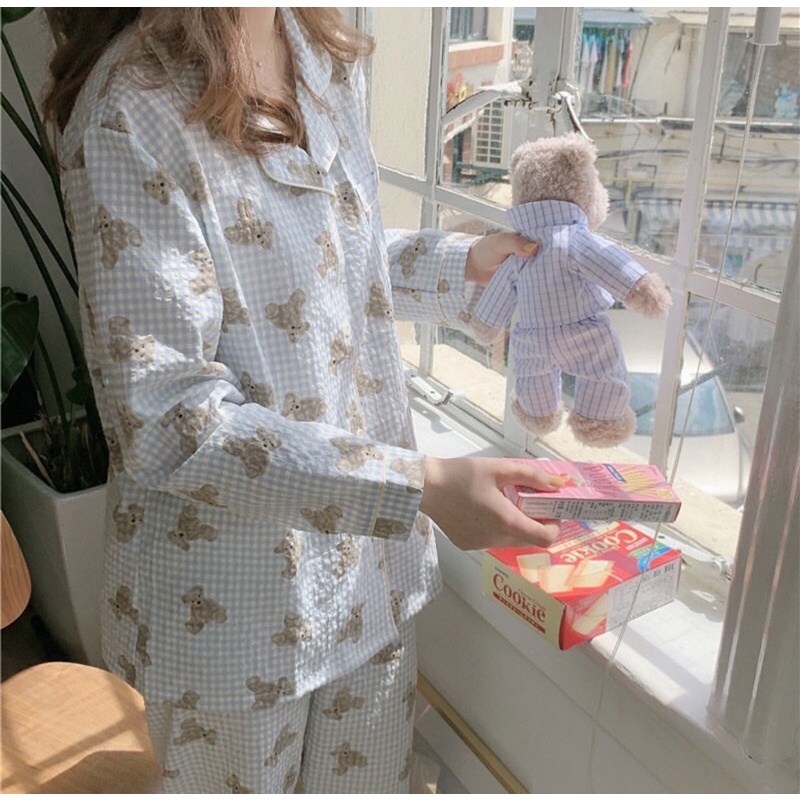 New🌈🌈ชุดนอน teddy bear หมี🧸🧸