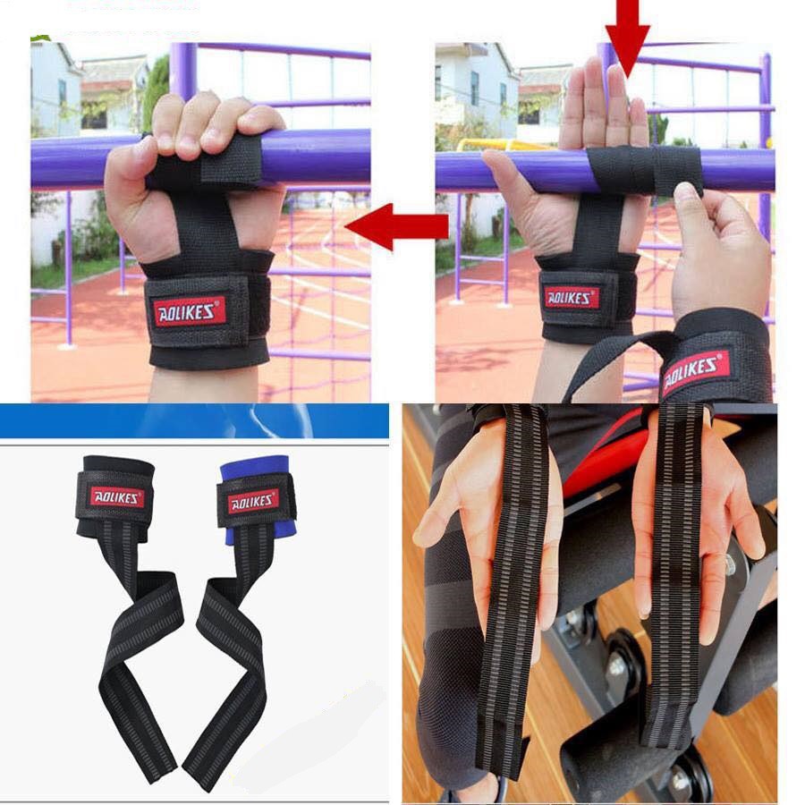 7638 KINGDOM SPORT Gym Support Lifting Straps (คู่)