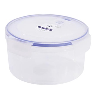 [พร้อมส่ง] HomeDoDee กล่องอาหารกลม 1.35 ลิตร DOUBLE LOCK No.9133 กล่องข้าว กล่องเก็บอาหาร กล่องอาหาร