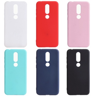 เคส TPU นิ่ม กันฝุ่น สีแคนดี้ สําหรับ Nokia case 3 5 3.1 5.1plus X5 2 2.1 6