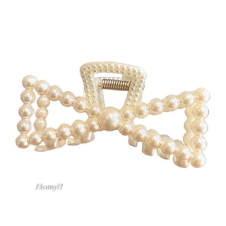 Korean Hair Claw Clips Pearl Women Decorative Hairclips Wedding