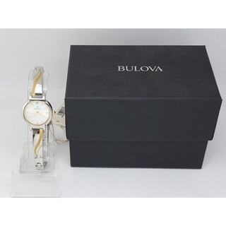 นาฬิกา BULOVA WOMENS 98P132 QUARTZ พร้อมกล่อง (สภาพใหม่)