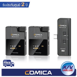 Comica Audio BoomX-D UC2 - Ultracompact Digital Wireless Microphone System for USB-C (2.4 GHz)