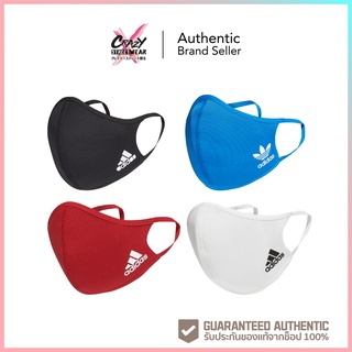 (1แพ็ค=3ชิ้น) แมส ADIDAS FACE COVERS  3-PACK (H8837/H34578/H52419/HB7850) สินค้าลิขสิทธิ์