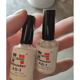 AD-1 น้ำยาถอดเล็บ pvc (ละลายกาว)  Debonder 10 ml.