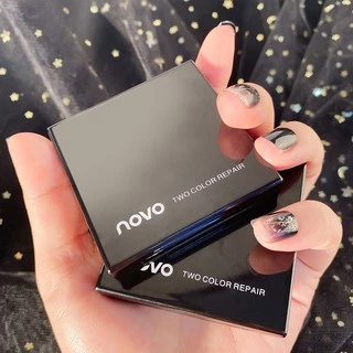 เฉดดิ้งไฮไลท์ Novo [5369] Shading Highlight คอนทัวร์หน้าแบบตลับ พร้อมกระจกในตัว