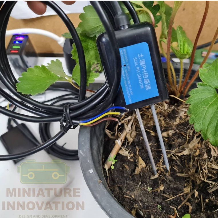 Soil PH Sensor RS485 สำหรับวัดค่า พีเอช ในดินเชิงการเกษตร OUTPUT RS485