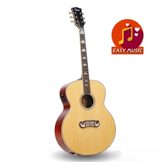 กีตาร์โปร่งไฟฟ้า Gusta JG10E II Acoustic-Electric Guitar