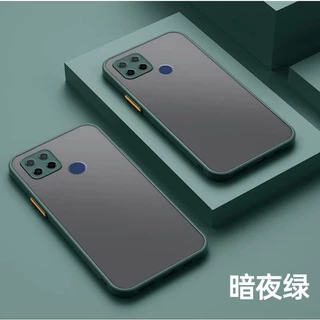 Case For Realme C21Y เคสโทรศัพท์ เคสกันกระแทก ปุ่มสีผิวด้าน กันรอยกล้อง ขอบนิ่มหลังแข็ง