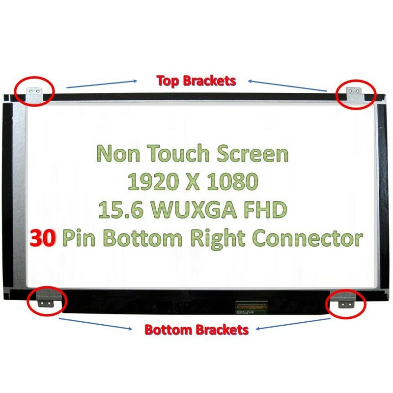screen display monitor panel 15.6 Inch Lcd Display Modules replacement NT156FHM-N41 NT156FHM N41 30p