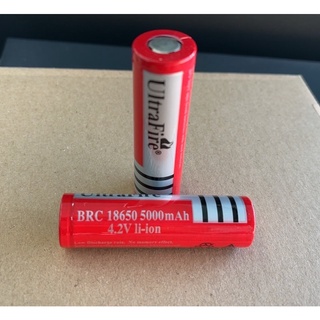 ถ่านชาร์จ 18650 3.7-4.2 V หัวเรียบ ราคาต่อก้อน