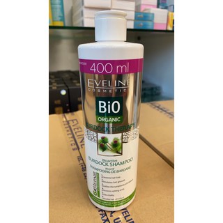 แชมพูEveline Bio Organic  burdock  therapy Shampoo 400ml