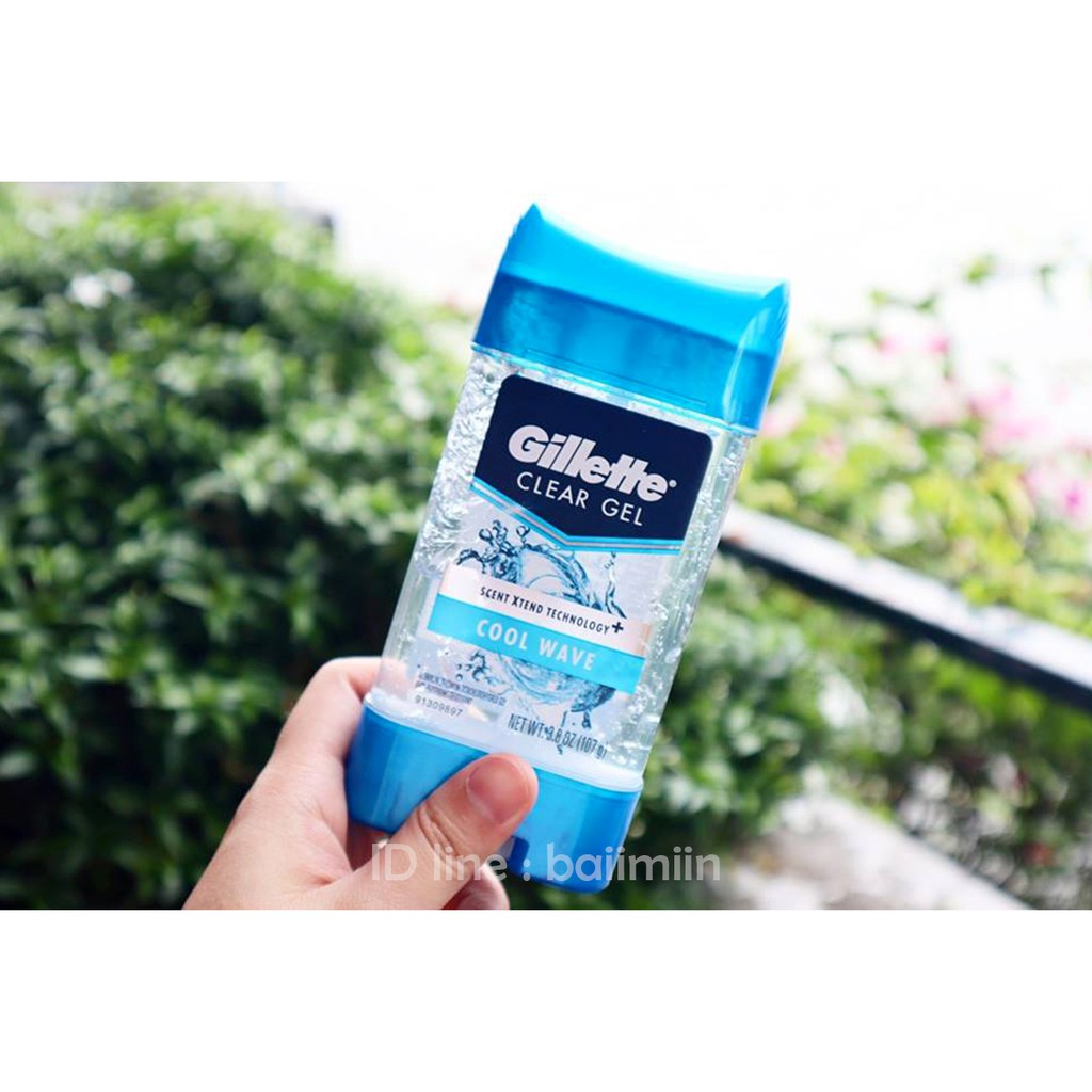 พร้อมส่ง!! Gillette Cool Wave Clear Gel ของแท้100%