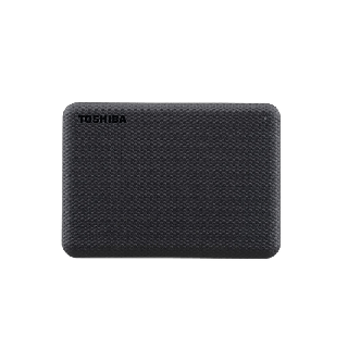 Toshiba External HDD (2TB) USB 3.2 SuperSpeed, รุ่น (Canvio Advance V10) Security Auto-backup 2.5" สีดำ ฮาร์ดดิสพกพา Portable Hard drive ฟรี!! กระเป๋ากันกระแทก (TSB-HDTCA20AK3AA)