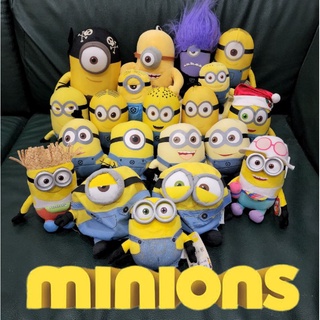 ตุ๊กตามินเนี่ยน Minion ไซส์เล็ก ลิขสิทธิ์งานอเมริกา ไซส์ 6-10 นิ้ว