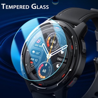 4pcs Tempered Glass Film for XIAOMI WATCH COLOR 2 Bracelet Smartwatch HD Clear Full Screen Protector Film for Mi Watch Color 2