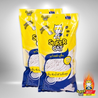 อะไหล่ม็อบดันฝุ่น SUPERCAT แมวยืน 10" 300G คละสี