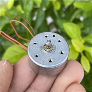 DC 1.5-6V 7600RPM Round 300 Mini Electric Motor Precious Metals Low Current Solar Motor DIY DVD Audio Video Equipment Lo