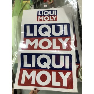 สติ๊กเกอร์ติดรถกระบะ LIQUI ขนาด ใหญ่29*18 เล็ก13*8.5