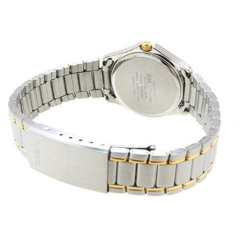 (ขายดี) Casio นาฬิกาข้อมือผู้หญิง รุ่น LTP-1183G-7ADF สายสแตนเลส สองกษัตริย์ - ของแท้ 100% รับประกัน 1 ปีเต็ม TuJe