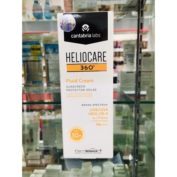 Heliocare 360 สูตร gel oil free SPF50+ สำหรับผิวมัน เป็นสิว 50 ml