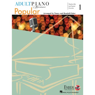 (โค้ดINCSM2Lลด70฿) ADULT PIANO ADVENTURES POPULAR BOOK 1 (HL00159073)