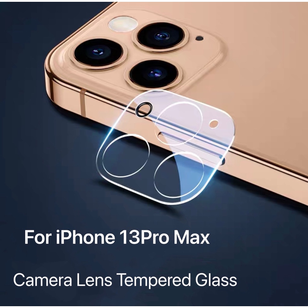ฟิล์มกล้องiPhone 13Pro Max ฟิล์มกระจกเลนส์กล้องใส 1ชิ้น Camera Lens Tempered Glass ฟิล์มกระจกกันรอยก