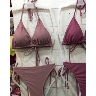 Bikini บิกินี่ ชุดว่ายน้ำ free size พร้อมส่ง