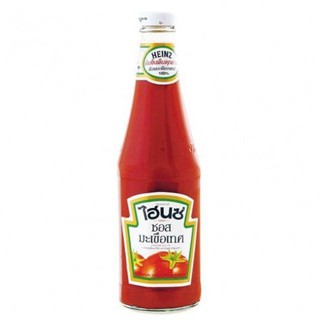 HEINZ ไฮนซ์ ซอสมะเขือเทศ ขนาด 600กรัม/ขวด แพ็คละ3ขวด Tomato Sauce