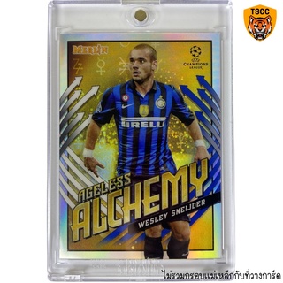 2020-21 Topps Merlin Chrome UEFA  AA-WS Wesley Sneijder   Ageless Alchemy