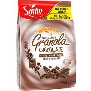 ซานเต้ กราโนล่า อาหารเช้าธัญพืชอบกรอบผสมช็อกโกแลต Sante’ Granola Chocolate 350g