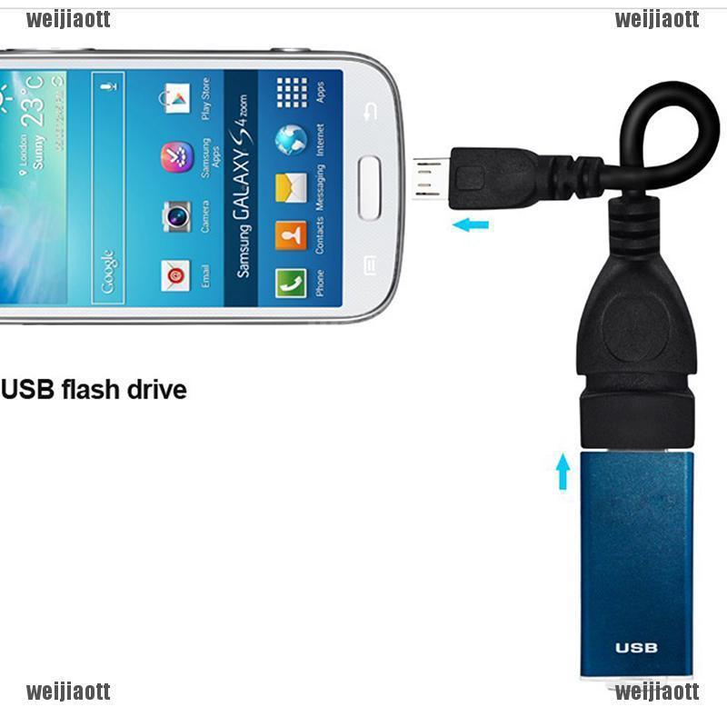 ใหม่อะแดปเตอร์สายเคเบิ้ล Micro Usb To Usb Otg สําหรับ Android โทรศัพท์มือถือแท็บเล็ตพีซี