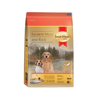 SmartHeart Gold Salmon Meal and Rice Adult (3 kg.)