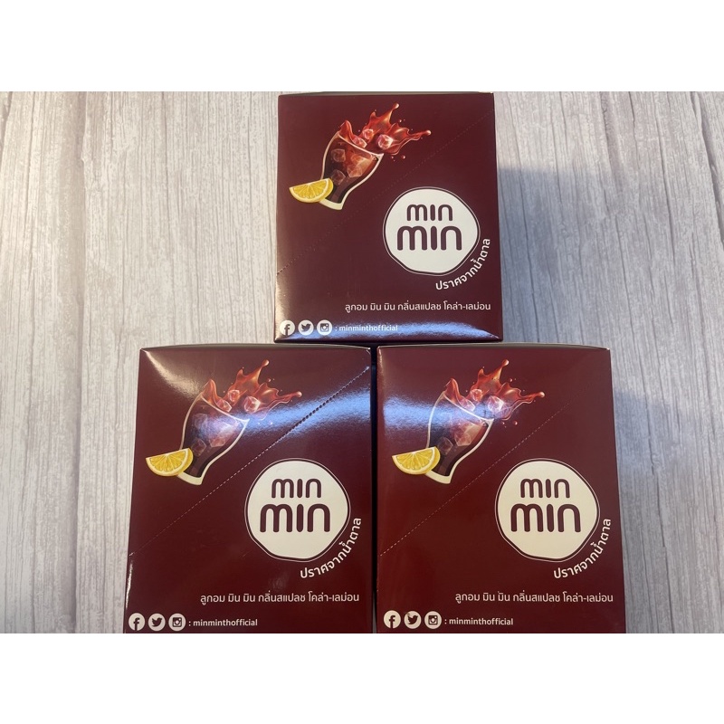 ลูกอมมินมินรสโคล่า minmin